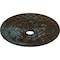 Ekena Millwork Bordeaux Deluxe Ceiling Medallion (Canopies up to 4"), 23 5/8"OD x 3"ID x 2"P, Bronze Blue Patina CM23BOBBS - alternate 2